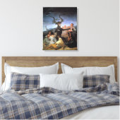 魔女の安息日 キャンバスプリント (インサイチュ (寝室))