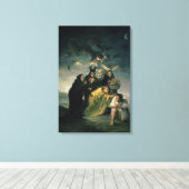 魔女の安息日 キャンバスプリント (インサイチュ (ウッドフロア))