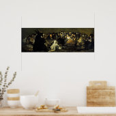 魔女の安息日 フランシ素晴らしスコのザヤギ ポスター (キッチン)