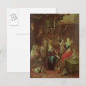 魔女の安息日， 1606 ポストカード (正面/裏面)