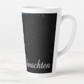魔女の家でクリスマスの挨拶を カフェラテマグ (右)
