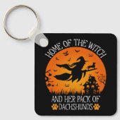 魔女の家と彼女のパックのダシュントクール キーホルダー (正面)