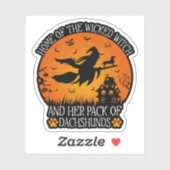 魔女の家と彼女のパックのダシュントクール シール (シート)