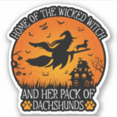 魔女の家と彼女のパックのダシュントクール シール (正面)