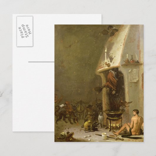 魔女の居酒屋 ポストカード (正面/裏面)