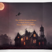 魔女の巣窟 ハロウィンパーティー 三つ折り招待状 (内部中)