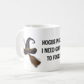 魔女の帽子とブローチ コーヒーマグカップ (正面左)