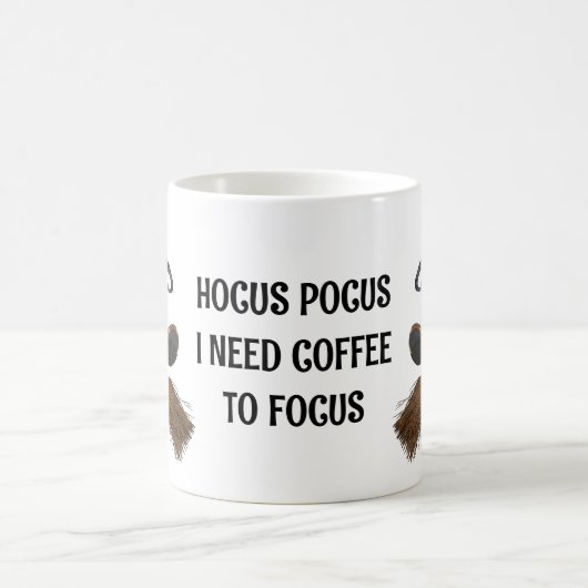 魔女の帽子とブローチ コーヒーマグカップ (中央)