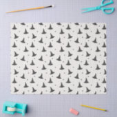 魔女の帽子と星型 薄葉紙 (クラフト)