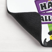 魔女の帽子と足のハロウィン マウスパッド (コーナー)