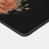 魔女の帽子にかわいい黒猫 デスクマット (コーナー)