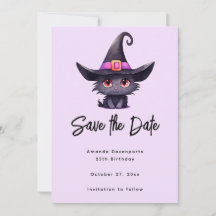 魔女の帽子をかぶったかわいい黒猫|過去記事