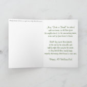 「魔女の帽子タワー」ハローエンカード カード (内部)