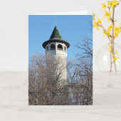 「魔女の帽子タワー」ハローエンカード カード (黄色い花)