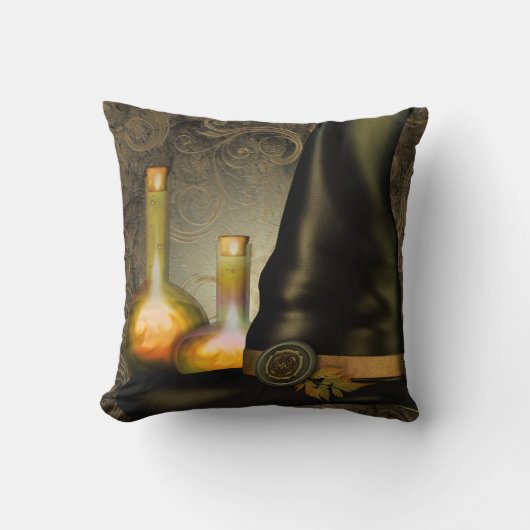 魔女の帽子 クッション (正面)