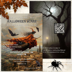 魔女の恐怖 ハロウィン大人向け脅威 招待状