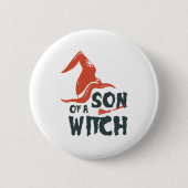 魔女の息子 缶バッジ (正面)