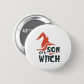 魔女の息子 缶バッジ (正面&裏面)