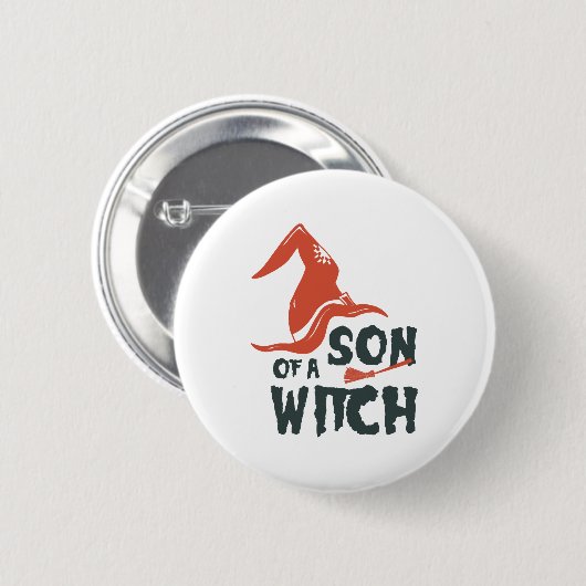 魔女の息子 缶バッジ (正面&裏面)