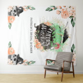 魔女の悪戯 ハロウィン ブライダルシャワー 背景 タペストリー (インサイチュ(横))