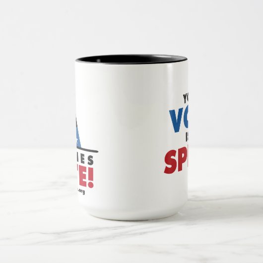 魔女の投票だ!あなたの投票は呪文のマグ マグカップ (中央)