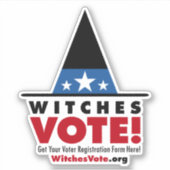 魔女の投票!Witch Shop用リムーバブルデカール シール (正面)