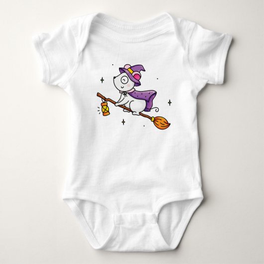 魔女の時間 ベビーボディスーツ (正面)