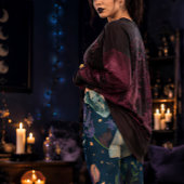 魔女の月の庭 黒猫 天体 ハロウィン カプリレギンス