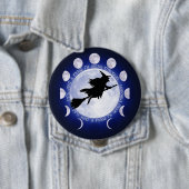 魔女の月相バッジ 缶バッジ (インサイチュ)