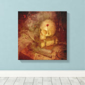 魔女の机 キャンバスプリント (インサイチュ (ウッドフロア))