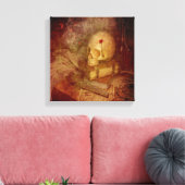 魔女の机 キャンバスプリント (インサイチュ (リビング))