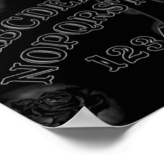 魔女の板 ポスター (角)