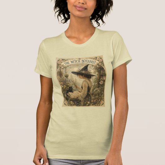 魔女の植物学者 Tシャツ (正面)