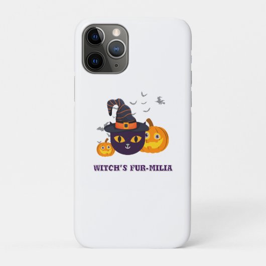 魔女の毛皮の民兵ハロウィーン Case-Mate iPhoneケース (裏)