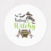 魔女の気分 ハロウィンマジック ラベル (デザイン1)