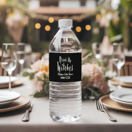 魔女の水ボトルラベルセット「ドリンクアップ」 ペットボトルラベル