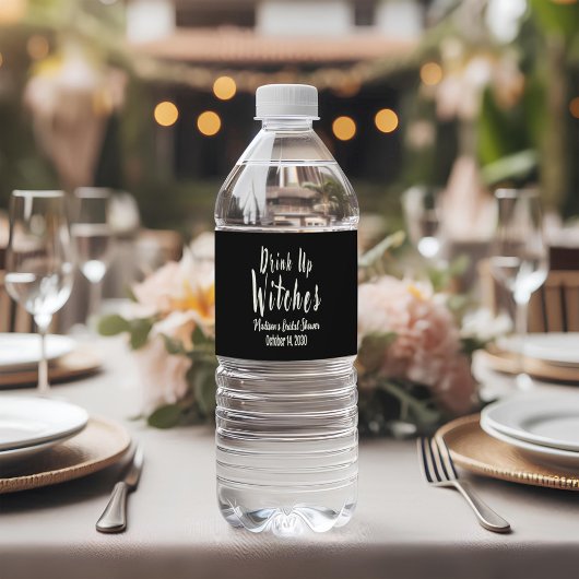 魔女の水ボトルラベルセット ペットボトルラベル