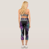 魔女の渦巻き:魅惑的な高い腰のカプリス カプリレギンス (裏面)