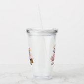 魔女の猫 アクリルタンブラー (左)