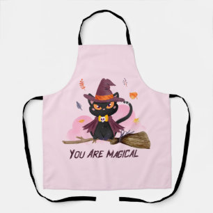 魔女の猫 エプロン