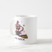 魔女の猫 コーヒーマグカップ (正面左)