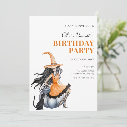 魔女の猫 招待状 (スタンド正面)