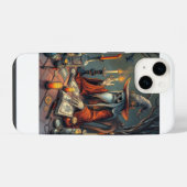 魔女の男 iPhoneケース (裏面横)