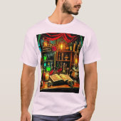 魔女の祭壇 ミスティカル・ナイト・ブリュー デザイン Tシャツ (正面)