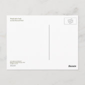 魔女の穴の池 ポストカード (裏面)