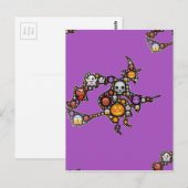 魔女の絵文字 ポストカード (正面/裏面)