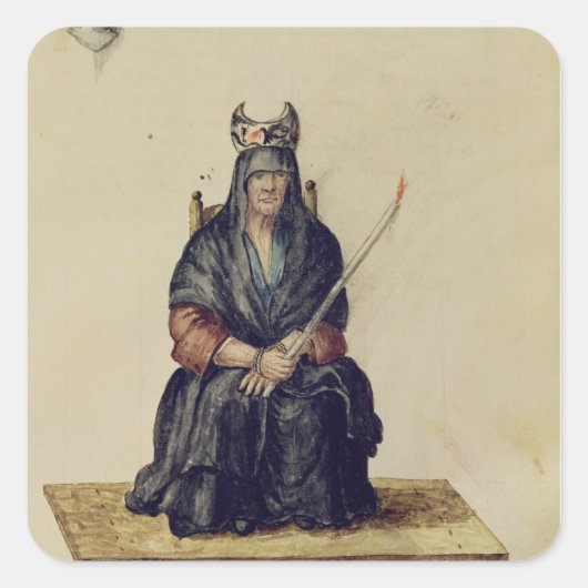 魔女の罰 スクエアシール (正面)