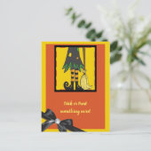 魔女の脚ハロウィーン ポストカード (スタンド正面)