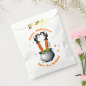 魔女の脚&オレンジ&ブラックで醸造 フェイバーバッグ (封をした状態)