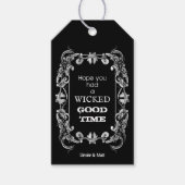 魔女の良い時間 ハロウィンのお土産 ギフトタグ (正面)